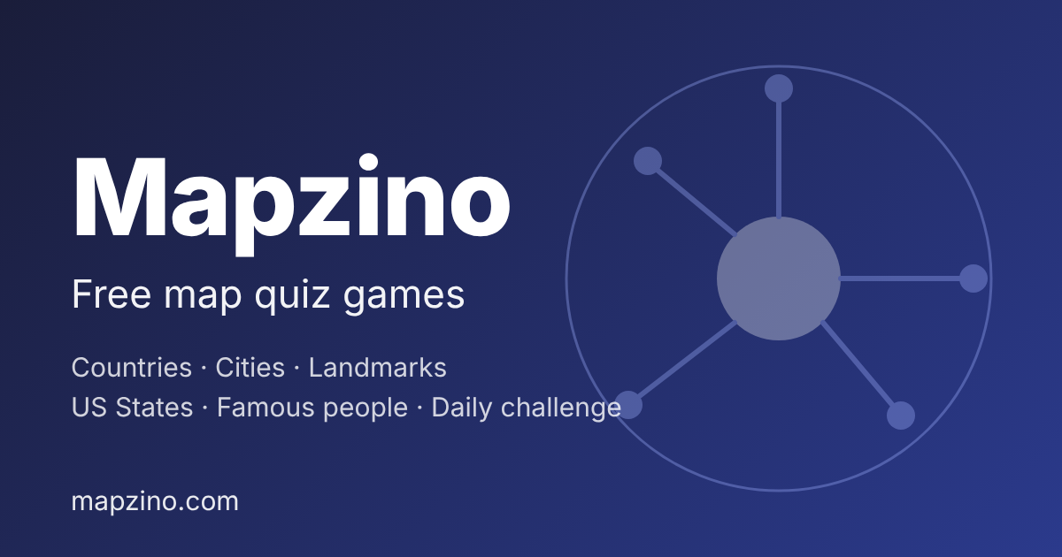Mapzino.com - Can you guess the country from just the arrows? logo